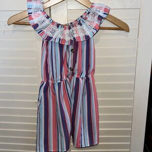 Girls ❤️pink 4t striped dress
